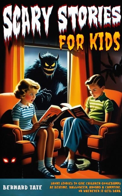 Scary Stories for Kids: Short Stories to Give Children Goosebumps at Bedtime, Halloween, around a Campfire, or Whenever It Gets Dark