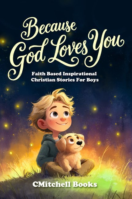 Because God Loves You: Faith-Based Inspirational Stories for Boys to Build Courage, Confidence, and a Strong Heart